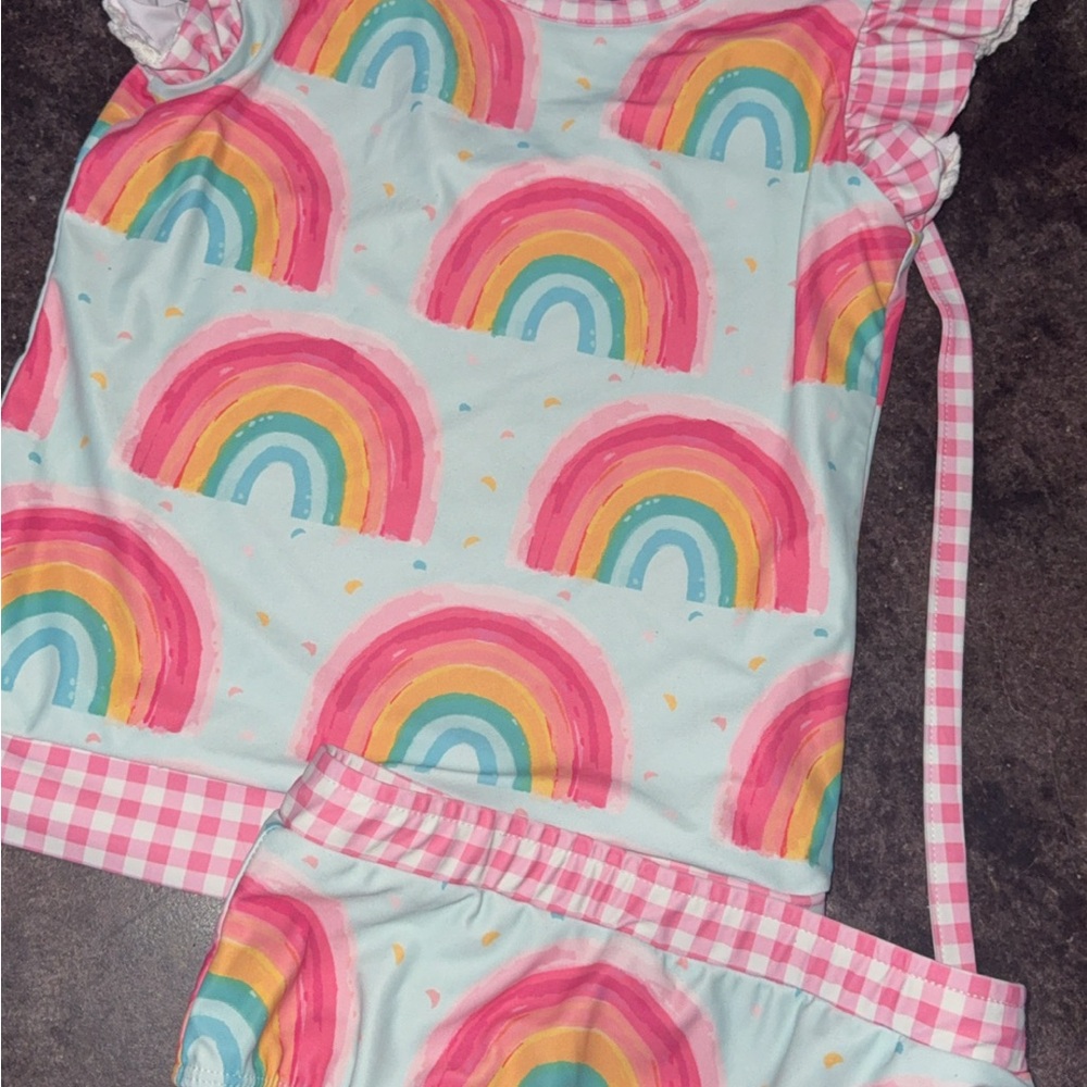 Colorful Rainbow swimsuit